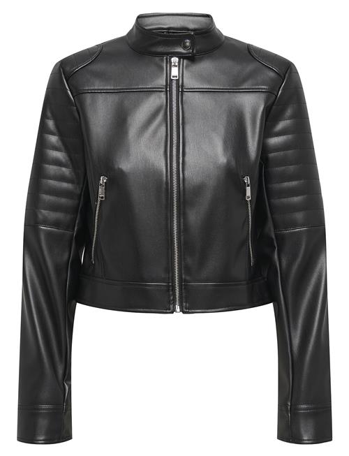 ONLY | Onlsaramy Faux Leath Moto Jacket Cc Otw | S
