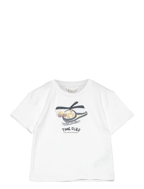 Mango | Embossed Cotton T-Shirt | 116