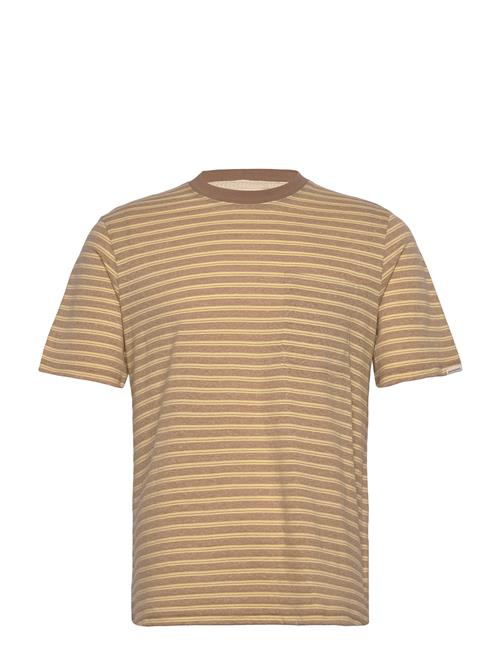 Anerkjendt | Akkikki Cot/Linen Stripe Tee | S
