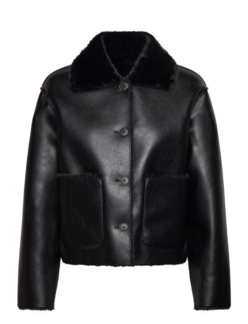 Mango | Double-Sided Leather-Effect Jacket With Pockets | M