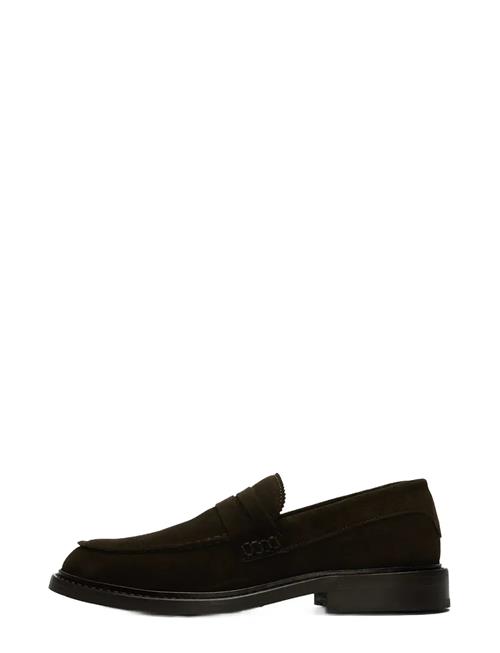 Selected | Slhcarter Suede Low Penny Loafer | 44