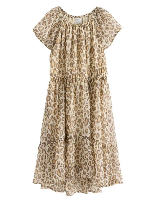 Lindex | Dress Chiffon Hi Low Aop | 128