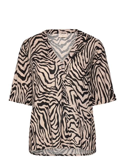 FREE/QUENT | Blouse From Freequent In A Light And Soft Material With Animal Print. The Blouse | M