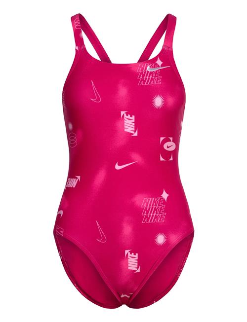 NIKE SWIM | Nike Hydrastrong Multi Print Fastback One Piece | 40