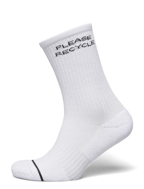 Girlfriend Collective | Please Recycle Crew Sock | ONE SIZE