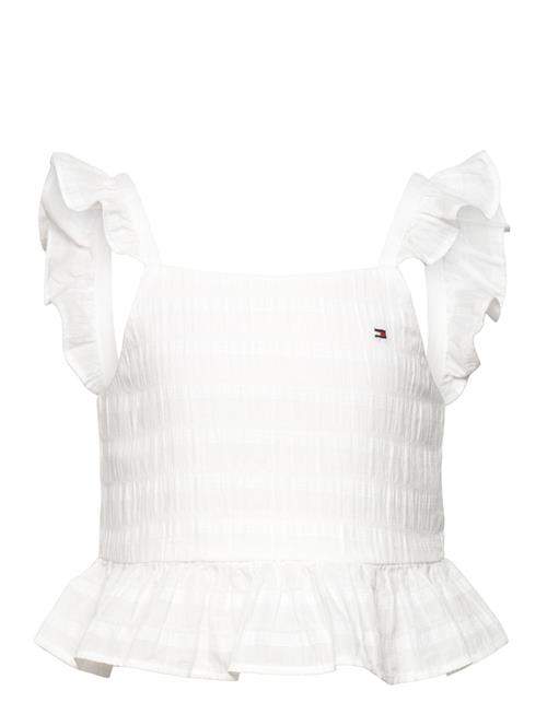 Tommy Hilfiger | Textured Cotton Top Slvls | 152