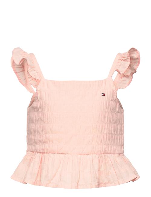 Tommy Hilfiger | Textured Cotton Top Slvls | 152