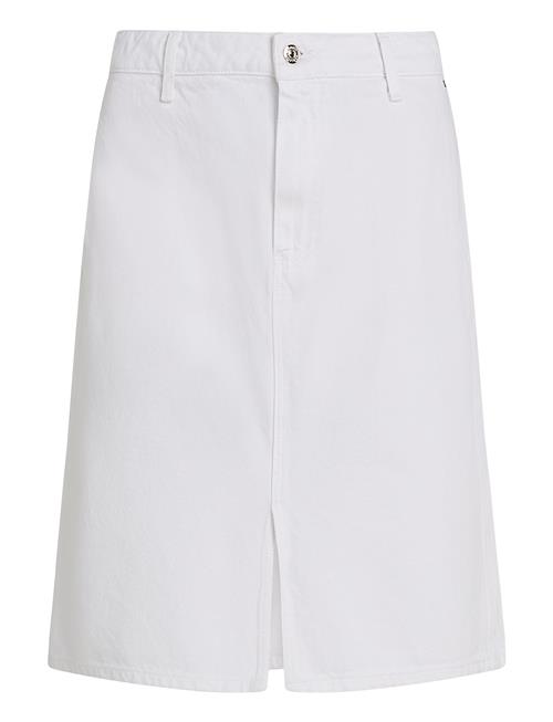 Tommy Hilfiger | Dnm Knee Straight Skirt Rw White | 36