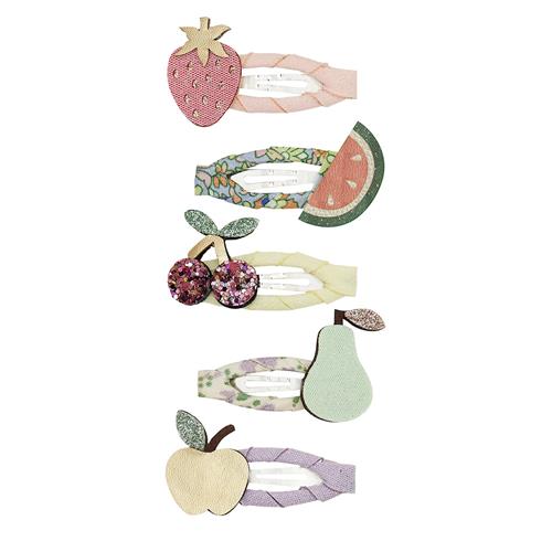 Mimi & Lula Mini Fruit Salad Spring On The Farm 5-pak Clic Clacs Multi  Multi  One Size  Grøn  One Size 3-8 Years kvinde