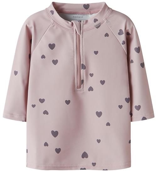 Name It Badebluse -UV40+ - NmfZippa - Burnished Lilac