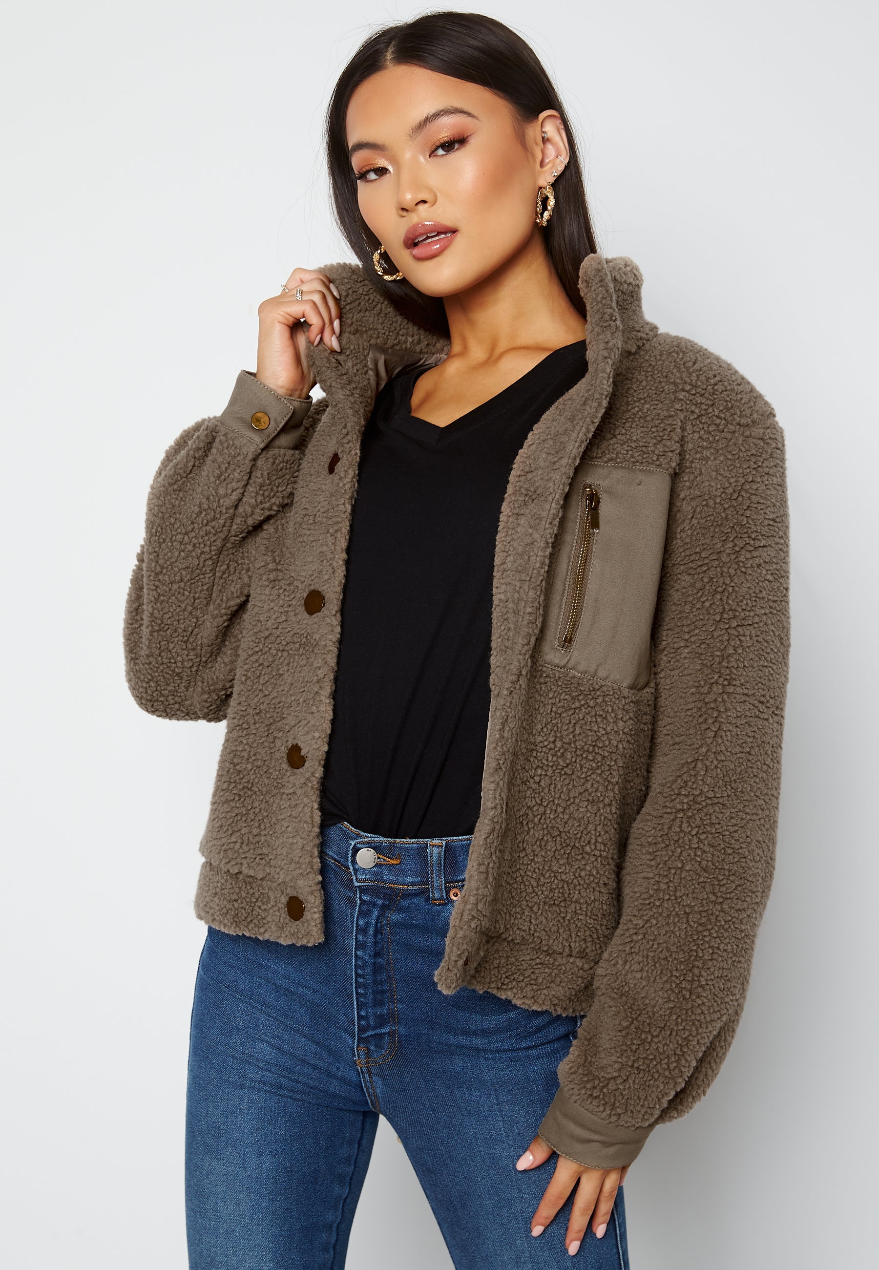 VILA Aluna Short Teddy