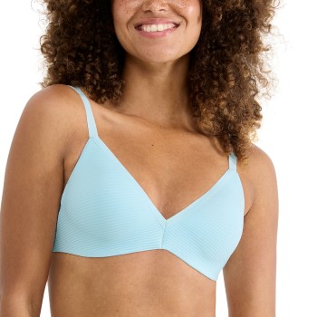 Sloggi BH ZERO Feel Air Push-Up Bra Lyseblå Small Dame