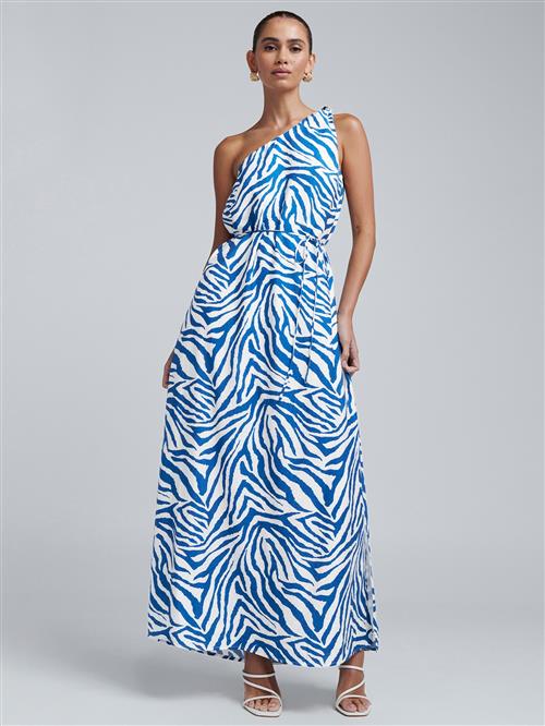 BWLDR Festkjole 'Pene'  blå / hvid