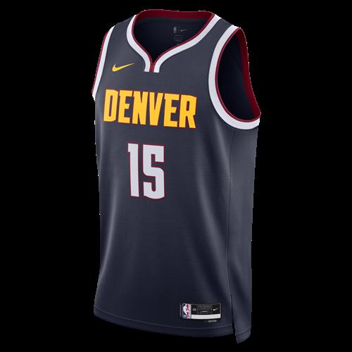 Denver Nuggets Icon Edition Nike Dri-FIT NBA Swingman-trøje til mænd - blå