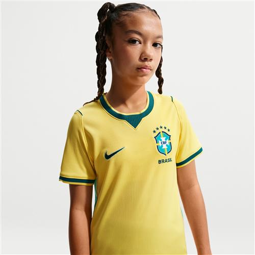 Brazil 2026 Stadium Home Nike Dri-FIT-fodboldtrøje til mænd - gul