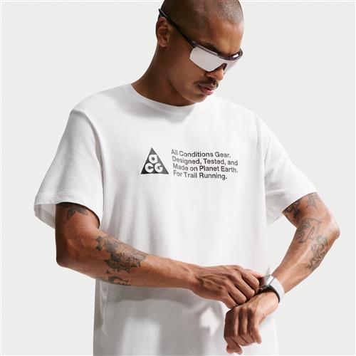 Nike ACG Dri-FIT-trailløb-T-shirt til mænd - hvid