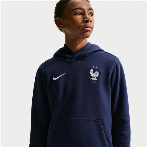 FFF Club Nike Football-hættetrøje til større børn (drenge) - blå