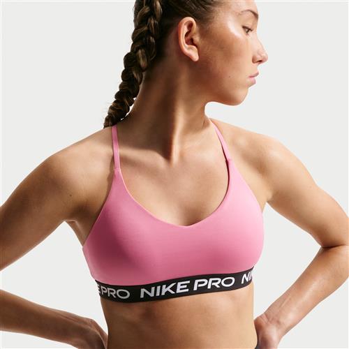 Nike Pro Indy-bh til større børn (piger) - Pink