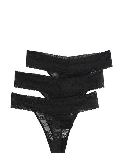 Lindex | Brief Thong Low Lacey 3 Pack | L