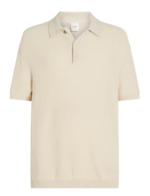 Calvin Klein | Tape Yarn Hidden Placket Polo | L