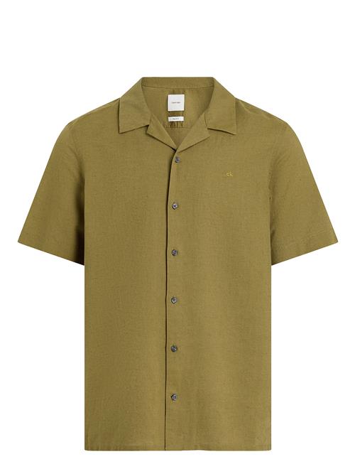 Calvin Klein | Linen Cotton Cuban S/S Shirt | S