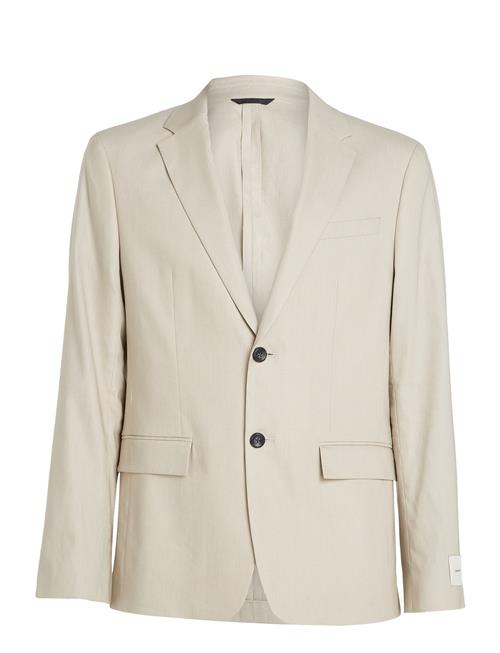 Calvin Klein | Linen Lyocell Stretch Blazer | 46
