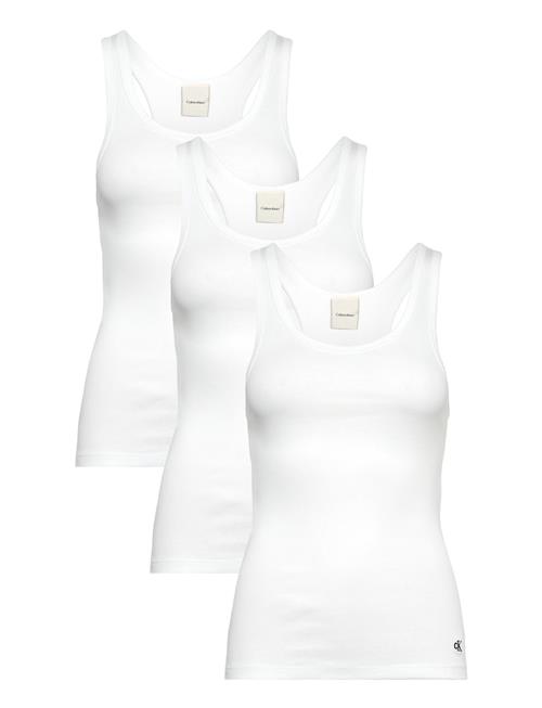 Calvin Klein | Scoop Neck Cotton Tank 3Pk | L