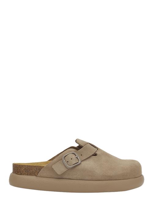Scholl | Sl Fae Chunky Suede Dark Beige | 42