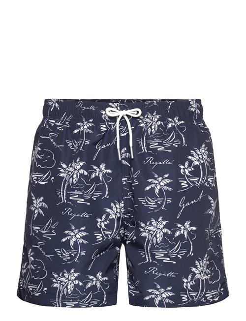Gant | Island Print Swim Shorts | L