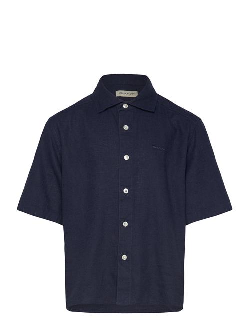 GANT | Cotton Linen Ss Shirt | 176