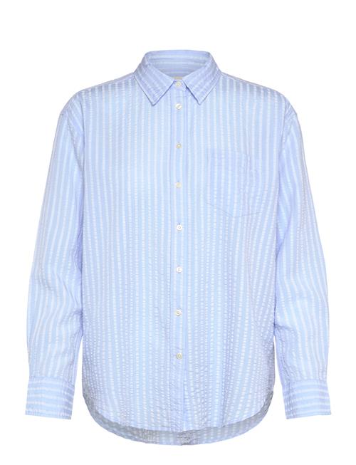 GANT | Rel Tonal Striped Seersucker Shirt | 40