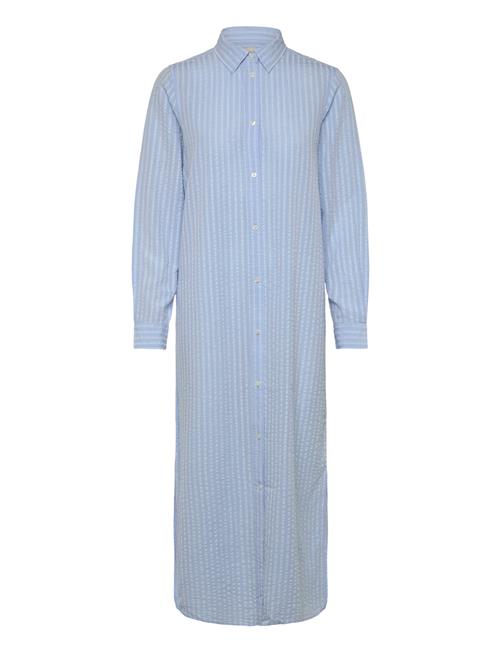 GANT | Rel Tonal Striped Seersucker Dress | 40