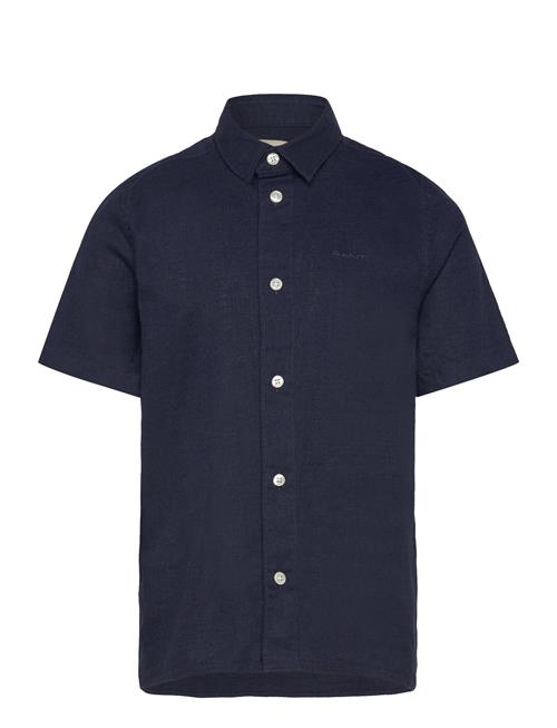 GANT | Cotton Linen Ss Shirt | 98/104