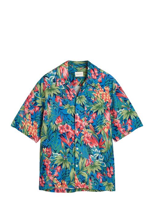 GANT | Rel Tropical Print Ss Shirt | L