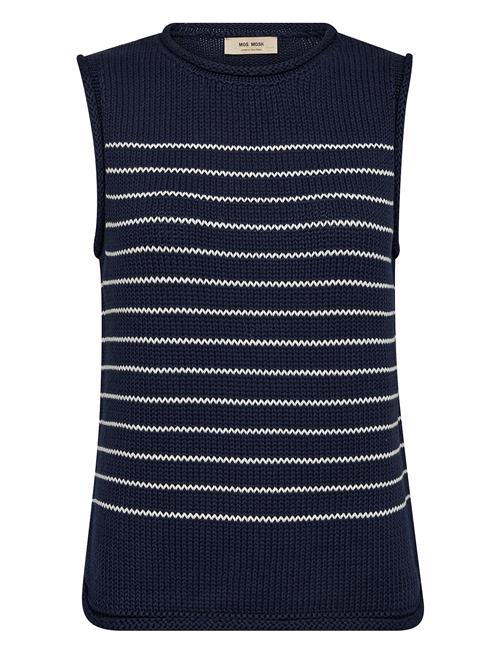 MOS MOSH | Mmaubin Sl Stripe Knit Top | L