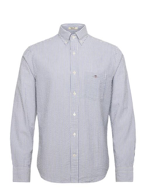 GANT | Reg Seersucker Stripe Shirt | S