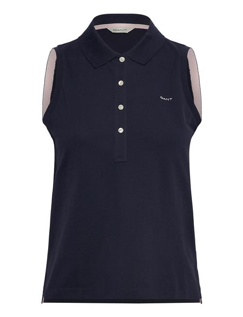 Gant | Contrast Collar Sleeveless Pique | M