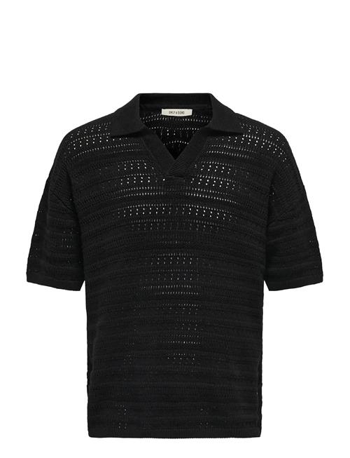 ONLY & SONS | Onsgrayson Ds 5 Chochet Polo Knit Noos | XXL