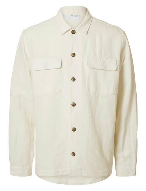 Selected | Slm-Leroy Linen Blend Overshirt Ls Noos | L