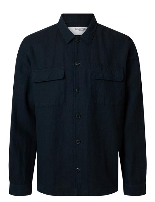 Selected | Slm-Leroy Linen Blend Overshirt Ls Noos | L