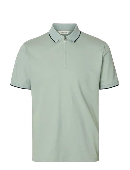 Selected | Slhfave Sport Zip Ss Polo Noos | L
