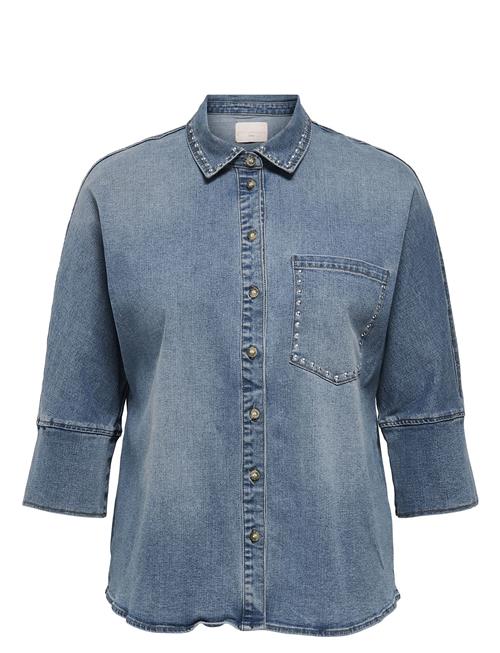 ONLY Carmakoma | Cargrace 3/4 Stud Dnm Shirt Gua | 46