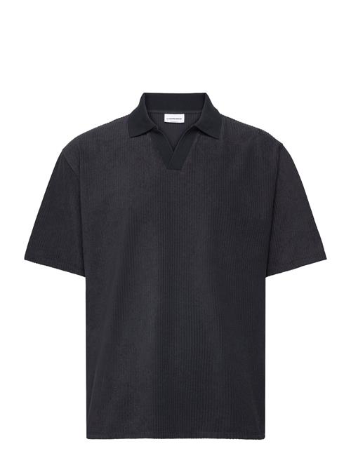 Lindbergh | V-Neck Jacquard Polo S/S | XL