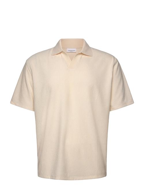 Lindbergh | V-Neck Jacquard Polo S/S | XXL