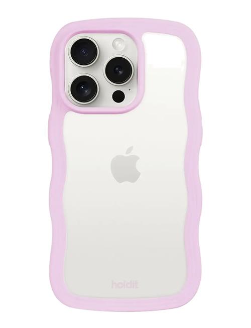 Holdit | Wavy Case Lilac/Transparent | IPHONE 14PRO MAX