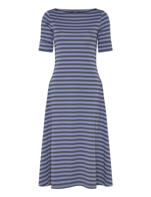 Lauren Ralph Lauren | Striped Stretch Cotton Midi Dress | S