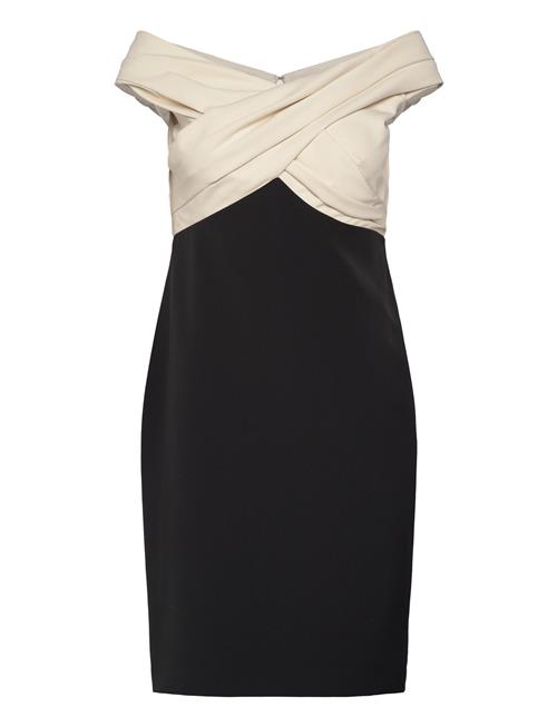 Lauren Ralph Lauren | Two-Tone Off-The-Shoulder Cocktail Dress | 46