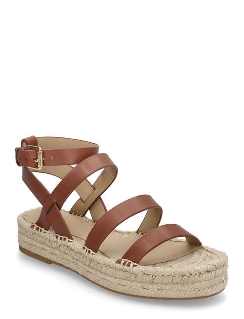 Lauren Ralph Lauren | Polly Leather Gladiator Espadrille | 38