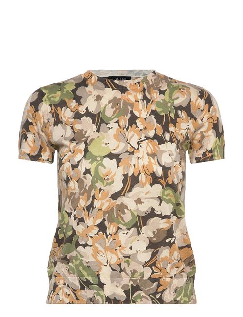 Lauren Ralph Lauren | Floral Cotton-Blend Short-Sleeve Sweater | S