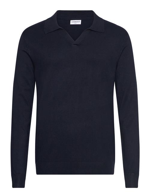Lindbergh | Ecovero L/S V-Neck Polo | S